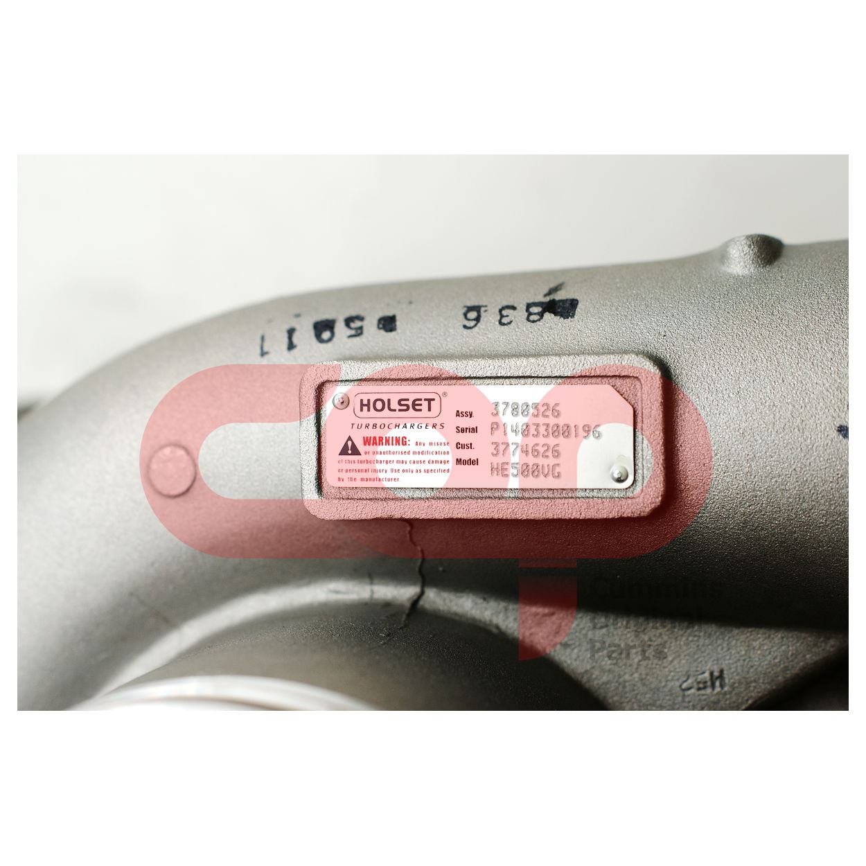 Турбокомпрессор Holset Cummins X Series 3767615 2881998